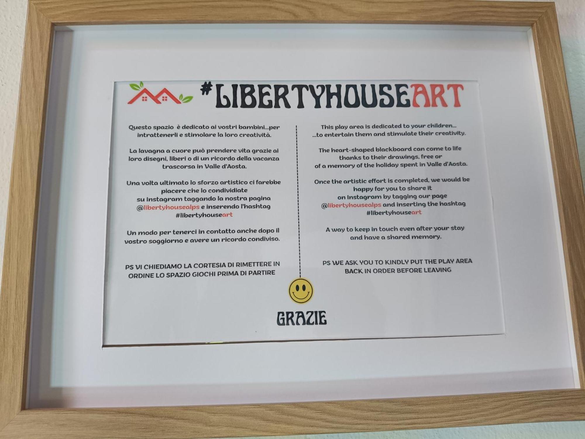 Liberty House Alps Châtillon Exterior foto
